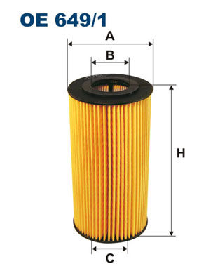 Öljynsuodatin FILTRON OE 649/1