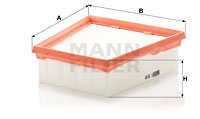 Ilmansuodatin MANN-FILTER C 2030