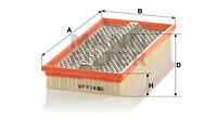 Ilmansuodatin MANN-FILTER C 33 102