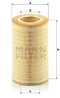 Ilmansuodatin MANN-FILTER C 14 178