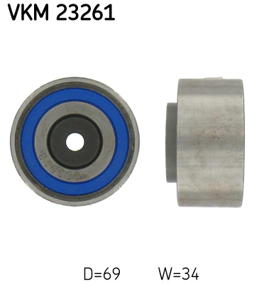 Ohjainrulla, hammashihna SKF VKM 23261