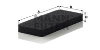 Raitisilmasuodatin MANN-FILTER CU 2101