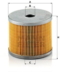 Polttoainesuodatin MANN-FILTER P 78 x