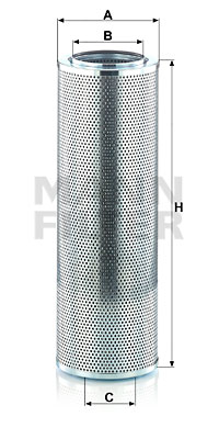 Suodatin, työhydrauliikka MANN-FILTER HD 15 006