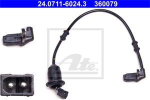 Tunnistin, kiertonopeus, Taka-akseli, oikea, MERCEDES-BENZ SLK [R170], 170 540 13 17, A 170 540 13 17