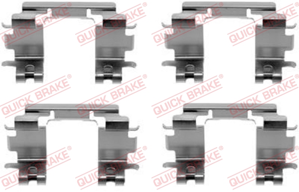 Tarvikesarja, jarrupala QUICK BRAKE 109-1670