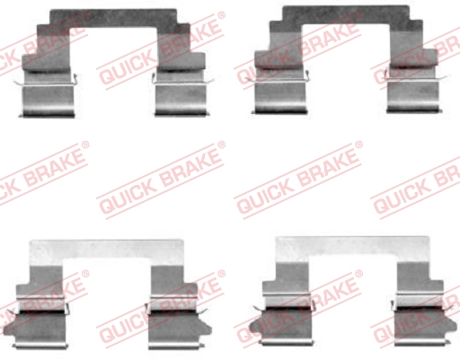 Tarvikesarja, jarrupala QUICK BRAKE 109-1627