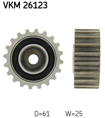 Ohjainrulla, hammashihna SKF VKM 26123