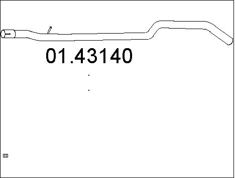 Pakoputki MTS 01.43140