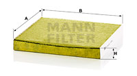Raitisilmasuodatin MANN-FILTER FP 2358