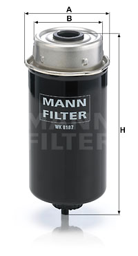 Polttoainesuodatin MANN-FILTER WK 8187