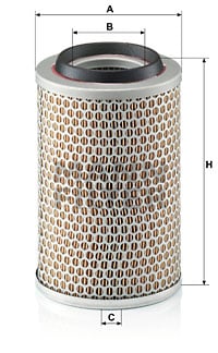 Ilmansuodatin MANN-FILTER C 15 127/1