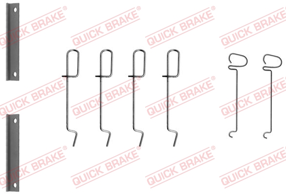 Tarvikesarja, jarrupala QUICK BRAKE 109-1070
