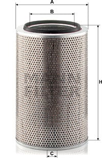 Ilmansuodatin MANN-FILTER C 30 850/2