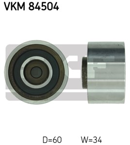 Ohjainrulla, hammashihna, HYUNDAI,KIA, 0K551-12-730A, 24317-4X-000, 24317-4X-001