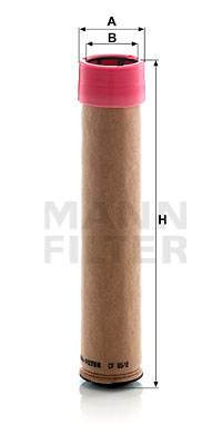 Toisioilmasuodatin MANN-FILTER CF 65/2