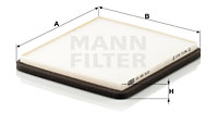 Raitisilmasuodatin MANN-FILTER CU 20 010