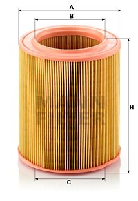 Ilmansuodatin, SAAB 90, 900 I, 900 Cabriolet I, 900 Combi Coupe I, 99, 99 Combi Coupe, 5003 237, 5004 384, 5010 669, 7998389, 831800, 93