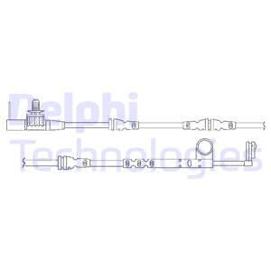 Kulumisenilmaisin, jarrupala, Etuakseli, LAND ROVER RANGE ROVER IV, RANGE ROVER SPORT, LR033275