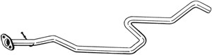 Pakoputki, Keskellä, FORD FIESTA IV, FIESTA Skåp/stor limousine, 1106682