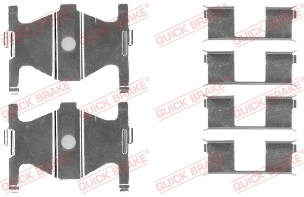 Tarvikesarja, jarrupala QUICK BRAKE 109-1754