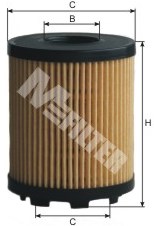 Öljynsuodatin MFILTER TE 646
