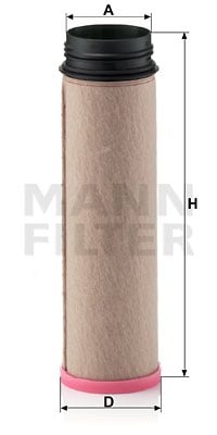 Toisioilmasuodatin MANN-FILTER CF 1260