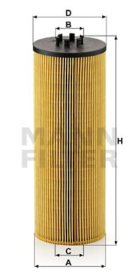 Öljynsuodatin MANN-FILTER HU 12 140 x