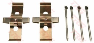 Tarvikesarja, jarrupala, Etuakseli, VW TOUAREG, 7L6 698 269 A, 7L6 698 269 B
