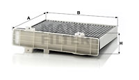 Raitisilmasuodatin MANN-FILTER CUK 2230/1