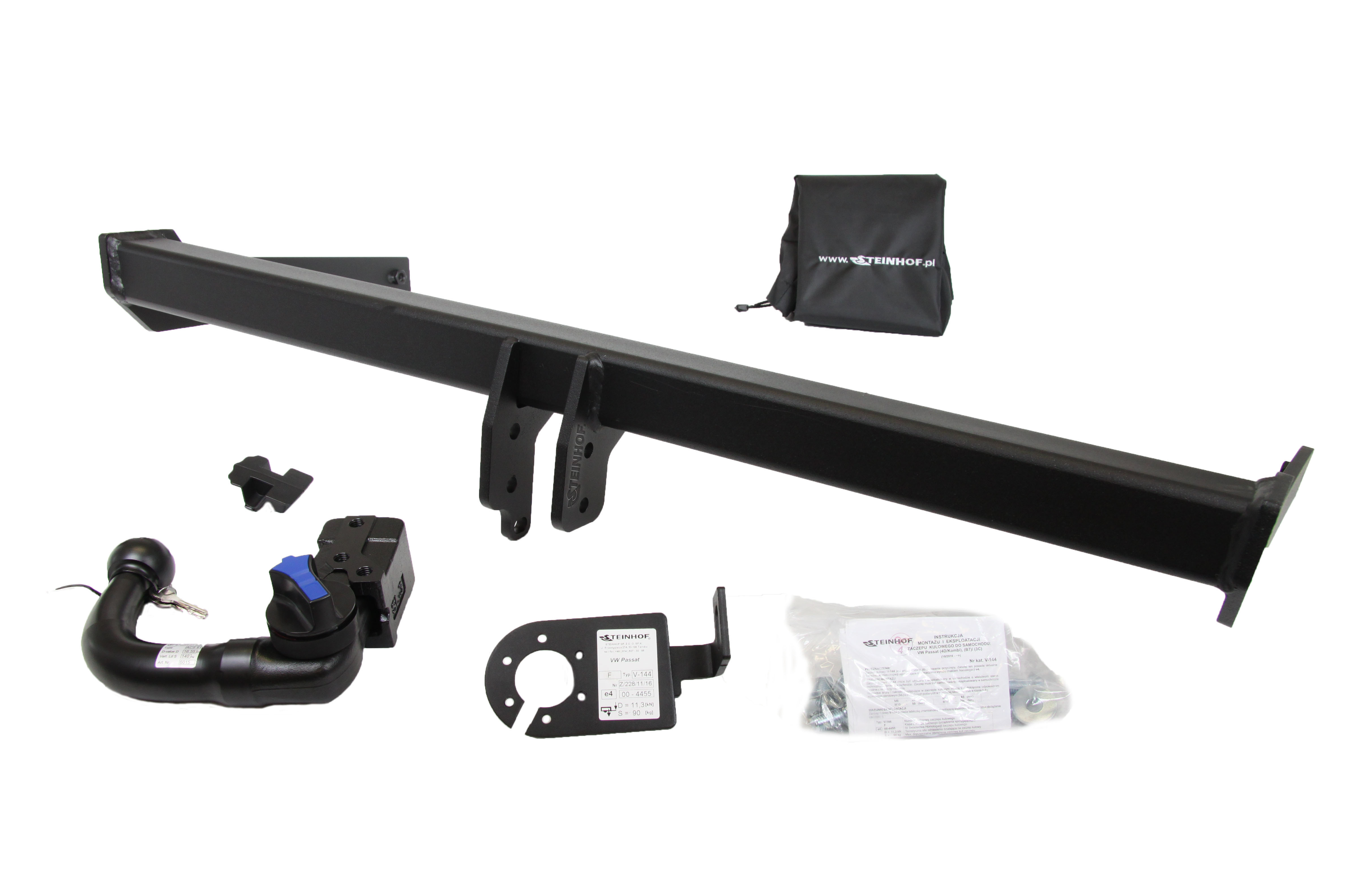 Vetokoukku STEINHOF STV-144 VW Passat Variant '10-14, Passat Alltrack '12-14