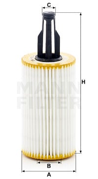 Öljynsuodatin MANN-FILTER HU 7025 z