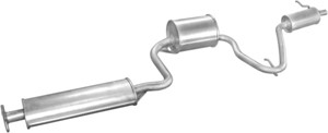 Korjausputki, katalysaattori, DAIHATSU CUORE IV, MOVE, 17430-87288, 17430-87B30, 17430-87B38