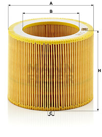 Ilmansuodatin MANN-FILTER C 1140