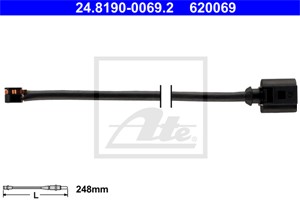 Kulumisenilmaisin, jarrupala, Etuakseli, PORSCHE 911, 911 Cabriolet, 911 Targa, BOXSTER, CAYMAN, 991 609 161 00