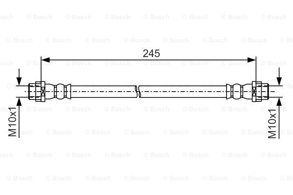 Jarruletku BOSCH 1 987 481 A61