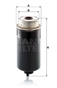 Polttoainesuodatin MANN-FILTER WK 8161