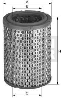 Ilmansuodatin MANN-FILTER C 1369