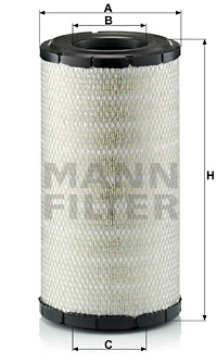 Ilmansuodatin MANN-FILTER C 21 584