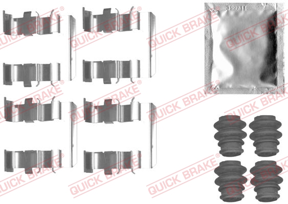 Tarvikesarja, jarrupala QUICK BRAKE 109-1831