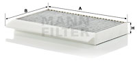 Raitisilmasuodatin MANN-FILTER CUK 27 021-2