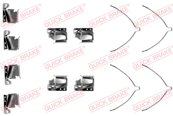 Tarvikesarja, jarrupala QUICK BRAKE 109-1269