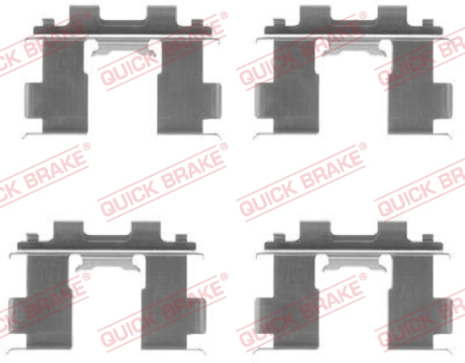 Tarvikesarja, jarrupala QUICK BRAKE 109-1205