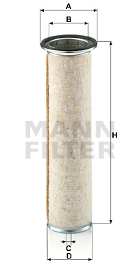 Toisioilmasuodatin MANN-FILTER CF 930