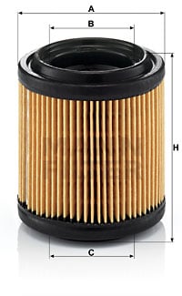Ilmansuodatin MANN-FILTER C 710/1