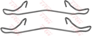 Tarvikesarja, jarrupala, Etuakseli, CITROËN SAXO, PEUGEOT 106 I, 106 II, 306, 306 Cabriolet, 306 Halvkombi, 306 Skåp / kombi, 4201189, 4