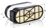 Ilmansuodatin MANN-FILTER CP 33 280