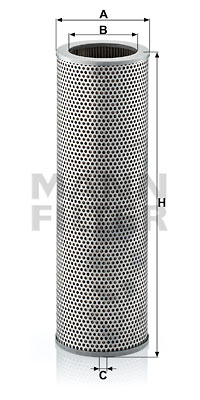 Suodatin, työhydrauliikka MANN-FILTER H 1376