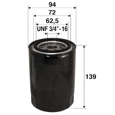 Öljynsuodatin VALEO 586015