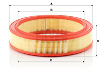 Ilmansuodatin MANN-FILTER C 2749